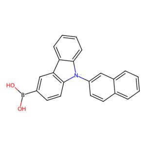 aladdin 阿拉丁 N404797 [9-(萘-2-基)-9H-咔唑-3-基]硼酸 (含不同量的酸酐) 1133057-98-3 97.0%