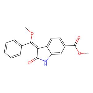 (E)-3-(甲氧基(苯基)亚甲基)-2-氧代二氢吲哚-6-羧酸甲酯,(E)-Methyl 3-(methoxy(phenyl)methylene)-2-oxoindoline-6-carboxylate