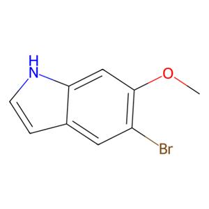 aladdin 阿拉丁 B587697 5-溴-6-甲氧基-1H-吲哚 177360-11-1 95%