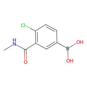 aladdin 阿拉丁 C187353 4-氯-3-(N-甲基氨基甲酰基)苯基硼酸(含有数量不等的酸酐) 871332-65-9 97%