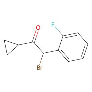 aladdin 阿拉丁 B405414 2-溴-2-(2-氟苯基)-1-环丙基乙酮 204205-33-4 98%