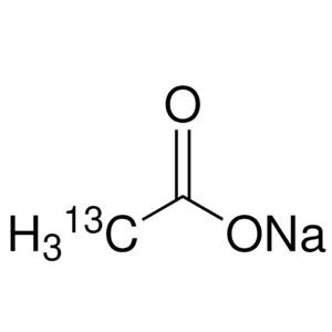 乙酸钠-2-（（13C））,Sodium acetate-2-((13C))