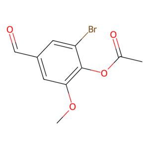 aladdin 阿拉丁 B405217 乙酸2-溴-4-甲酰基-6-甲氧基苯酯 308088-29-1 97%