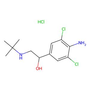 aladdin 阿拉丁 C113894 盐酸克仑特罗 21898-19-1 98%,分析标准品