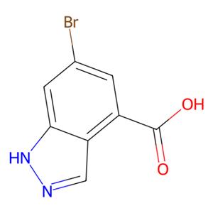 aladdin 阿拉丁 B469810 6-溴-1H-吲唑-4-羧酸 885523-08-0 97%