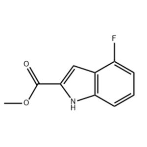 4-氟-1H-2-吲哚甲酸甲酯,Methyl 4-fluoro-1H-indole-2-carboxylate