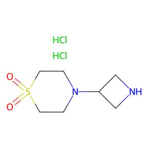 aladdin 阿拉丁 A167988 4-氮杂环丁烷-3-基-硫代吗啉-1,1-二氧化物二盐酸盐 178312-02-2 97%