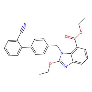 aladdin 阿拉丁 E181405 2-乙氧基-1-[(2'-氰基联苯-4-基)甲基]苯并咪唑-7-羧酸乙酯 139481-41-7 95%