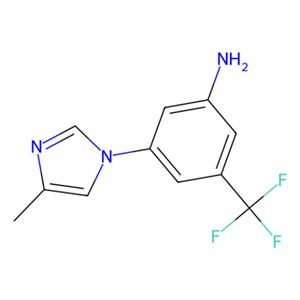 aladdin 阿拉丁 M158498 3-(4-甲基-1H-咪唑-1-基)-5-(三氟甲基)苯胺 641571-11-1 >98.0%