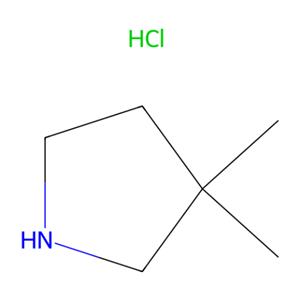 aladdin 阿拉丁 D177478 3,3-二甲基吡咯烷盐酸盐 792915-20-9 97%
