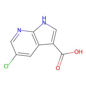 5-氯-1H-吡咯并[2,3-b] 吡啶-3-羧酸,5-Chloro-1H-pyrrolo[2,3-b]pyridine-3-carboxylic acid