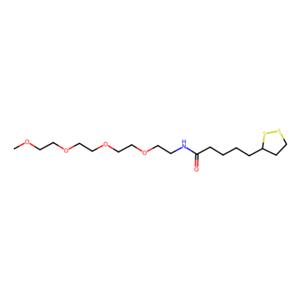 aladdin 阿拉丁 R160885 (R)-N-(3,6,9,12-四氧杂十三烷基)-α-硫辛酰胺 1334172-66-5 90%