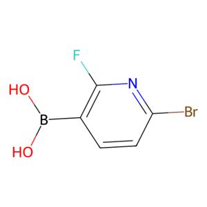 (6-溴-2-氟-3-吡啶)-硼酸(含有数量不等的酸酐),(6-Bromo-2-fluoropyridin-3-yl)boronic acid(contains varying amounts of Anhydride)