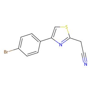 aladdin 阿拉丁 B469893 4-(4-溴苯基)-2-噻唑乙腈 94833-31-5 97%