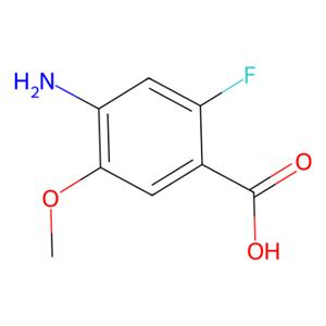 aladdin 阿拉丁 A586080 4-氨基-2-氟-5-甲氧基苯甲酸 1001346-91-3 95%