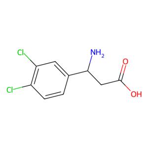aladdin 阿拉丁 A478614 3-氨基-3-(3,4-二氯-苯基)-丙酸 117391-57-8 95%