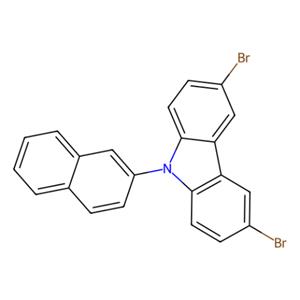 aladdin 阿拉丁 N395962 9-(2-萘基)-3,6-二溴咔唑 1221237-83-7 98%