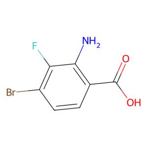 2-氨基-4-溴-3-氟苯甲酸,2-amino-4-bromo-3-fluorobenzoic acid