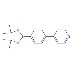 aladdin 阿拉丁 T405030 4-[4-(4,4,5,5-四甲基-1,3,2-二氧杂环戊硼烷-2-基)苯基]吡啶 1009033-87-7 98%
