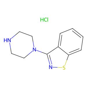 aladdin 阿拉丁 P190935 3-(1-哌嗪基)苯并异噻唑盐酸盐 144010-02-6 98%