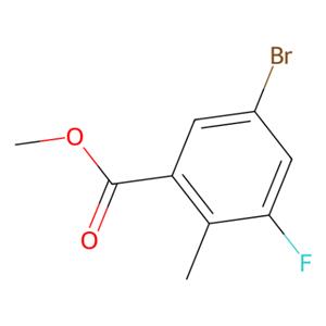 5-溴-3-氟-2-甲基苯甲酸甲酯,Methyl 5-bromo-3-fluoro-2-methylbenzoate
