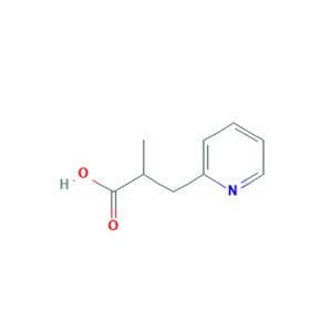 2-甲基-3-(吡啶-2-基)丙酸,2-Methyl-3-(pyridin-2-yl)propanoic acid