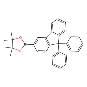 aladdin 阿拉丁 D404239 2-(9,9-二苯基-9H-芴-3-基)-4,4,5,5-四甲基-1,3,2-二氧杂环戊硼烷 1644466-71-6 95%