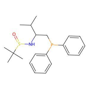 aladdin 阿拉丁 S282277 [S（R）]-N-[（1S）-1-[（二苯基膦基）甲基]-2-甲基丙基]-2-甲基-2-丙亚磺酰胺 1803239-46-4 95%