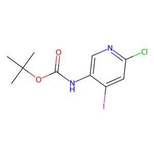 aladdin 阿拉丁 T589006 (6-氯-4-碘-吡啶-3-基)-氨基甲酸叔丁酯 400777-00-6 98%