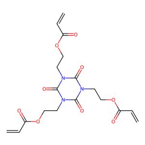 aladdin 阿拉丁 F573404 异氰脲酸三(2-丙烯酰氧乙基)酯(含稳定剂吩噻嗪) 40220-08-4 ≥80%