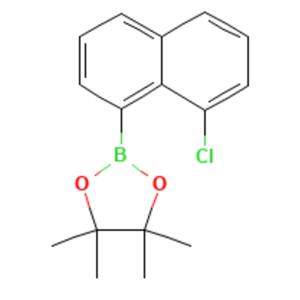 2-(8-氯萘-1-基)-4,4,5,5-四甲基-1,3,2-二氧硼杂环戊烷,2-(8-Chloronaphthalen-1-yl)-4,4,5,5-tetramethyl-1,3,2-dioxaborolane
