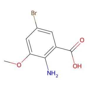 aladdin 阿拉丁 A195399 2-氨基-5-溴-3-甲氧基苯甲酸 864293-44-7 95%