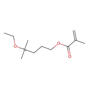 aladdin 阿拉丁 E404447 甲基丙烯酸3-(乙氧基二甲基硅基)丙酯 (含稳定剂BHT) 13731-98-1 95%