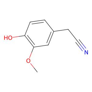 aladdin 阿拉丁 H170413 3-甲氧基-4-羟基苯乙腈 4468-59-1 97%