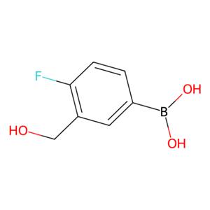 4-氟-3-(羟甲基)苯硼酸 (含不同量的酸酐),4-Fluoro-3-(hydroxymethyl)phenylboronic Acid (contains varying amounts of Anhydride)