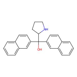 (S)-(-)-α,α-二(2-萘基)-2-吡咯烷甲醇,(S)-(-)-α,α-Di-(2-naphthyl)-2-pyrrolidine methanol