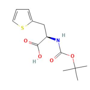 Boc-D-3-(2-噻吩基)-丙氨酸,Boc-β-(2-thienyl)-D-Ala-OH