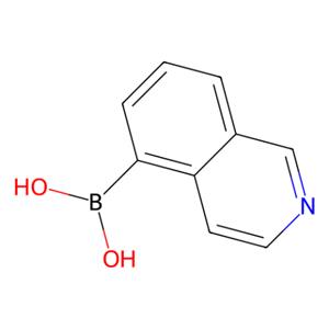 aladdin 阿拉丁 I184084 异喹啉-5-硼酸 (含有数量不等的酸酐) 371766-08-4 96%