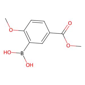 aladdin 阿拉丁 M182897 [2-甲氧基-5-(甲氧羰基)苯基]硼酸(含有数量不等的酸酐) 221006-63-9 95%