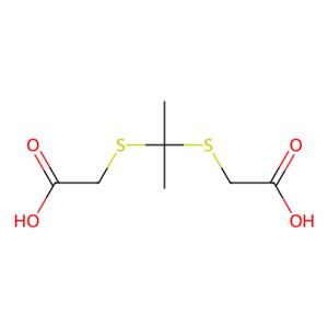 aladdin 阿拉丁 P589099 2,2’-[丙烷-2,2-二基双(硫)基]二乙酸 4265-58-1 95%