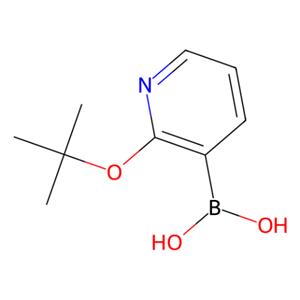 aladdin 阿拉丁 T586755 (2-(叔丁氧基)吡啶-3-基)硼酸(含不等量酸酐） 1245898-82-1 97%