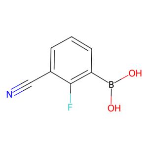 3-氰基-2-氟苯硼酸 (含有数量不等的酸酐),3-Cyano-2-fluorophenylboronic Acid (contains varying amounts of Anhydride)