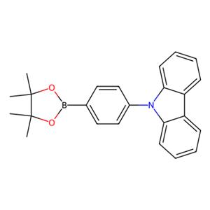 aladdin 阿拉丁 C186619 9-[4-(4,4,5,5-四甲基-1,3,2-二氧杂环戊硼烷-2-基)苯基]-9H-咔唑 785051-54-9 95%
