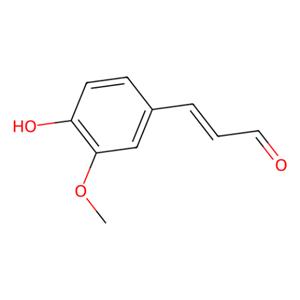 aladdin 阿拉丁 H303757 4-羟基-3-甲氧基肉桂醛 458-36-6 分析标准品