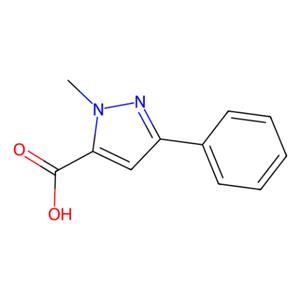 1-甲基-3-苯基-1H-吡唑-5-羧酸,1-Methyl-3-phenyl-1H-pyrazole-5-carboxylic acid