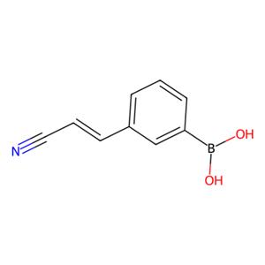 aladdin 阿拉丁 E187048 3-(E-2-氰基乙烯基)苯基硼酸（含不等数量的酸酐） 850568-53-5 97%