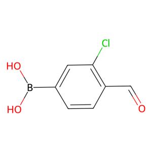 3-氯-4-甲酰基苯基硼酸（含不等量的酸酐）,3-Chloro-4-formylphenylboronic acid（contains varying amounts of Anhydride）