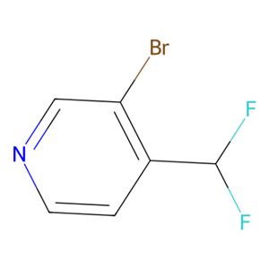 aladdin 阿拉丁 B166111 3-溴-4-(二氟甲基)吡啶 114468-05-2 97%