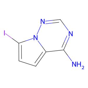 7-碘吡咯并[2,1-f][1,2,4]三嗪-4-胺,7-Iodopyrrolo[2,1-f][1,2,4]triazin-4-amine