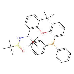 aladdin 阿拉丁 S282287 [S（R）]-N-[（1S）-1-[5-（二苯基膦基）-9,9-二甲基-9H-黄嘌呤-4-基]-2,2-二甲基丙基]-2-甲基-2-丙烷亚磺酰胺 2162939-89-9 95%